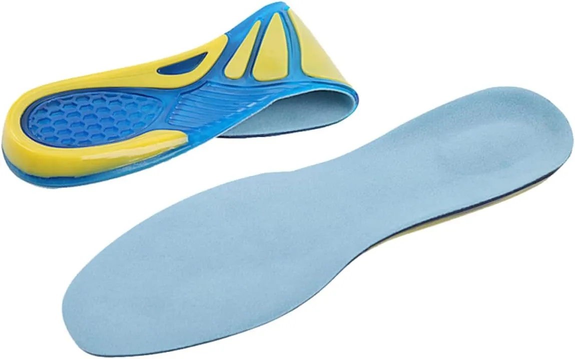 1 Pair Shoe Cushions Insoles Orthotic Inserts Sports Shoe Pads Blue Badge Holder Gears Shoe Washer Shoes Insole Arch Support Insulated Bottle Bag Face Steamer Men and Women Running/2760