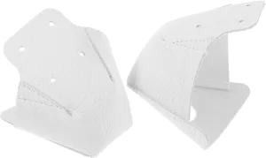 1Pair PU Roller Skate Shields Durable Protective Covers for Quad and Ice Skating Easy Installation Toe Caps for Enhanced Safety Versatile Use for All Skaters