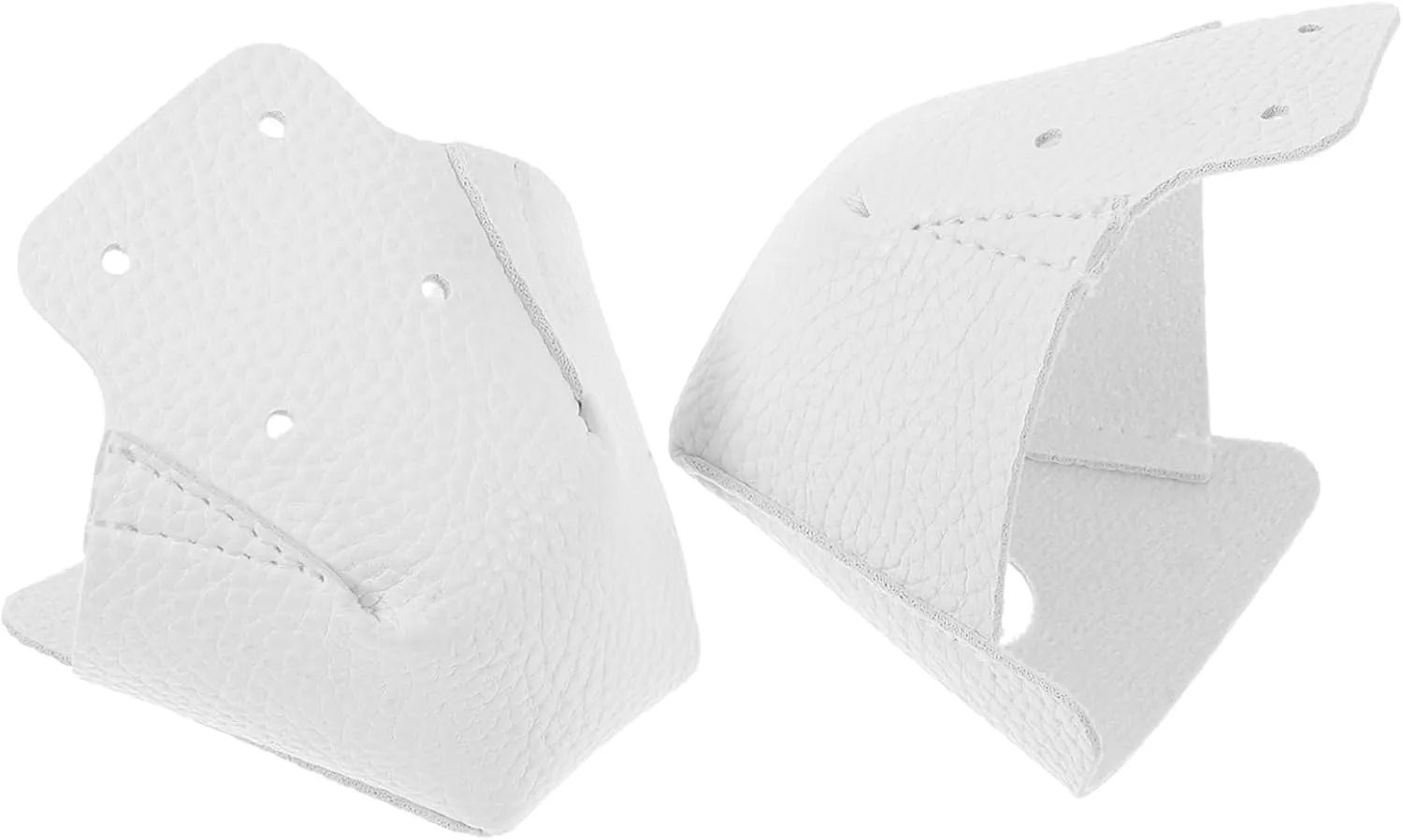 1Pair PU Roller Skate Shields Durable Protective Covers for Quad and Ice Skating Easy Installation Toe Caps for Enhanced Safety Versatile Use for All Skaters