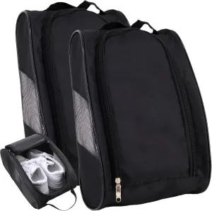 2PCS Cleat Bags for Sports Smell Proof, Golf Shoe Bag Organizer, Soccer Cleat Bag, Smell Proof Durable Waterproof ，Perfect for Athletes Travelers