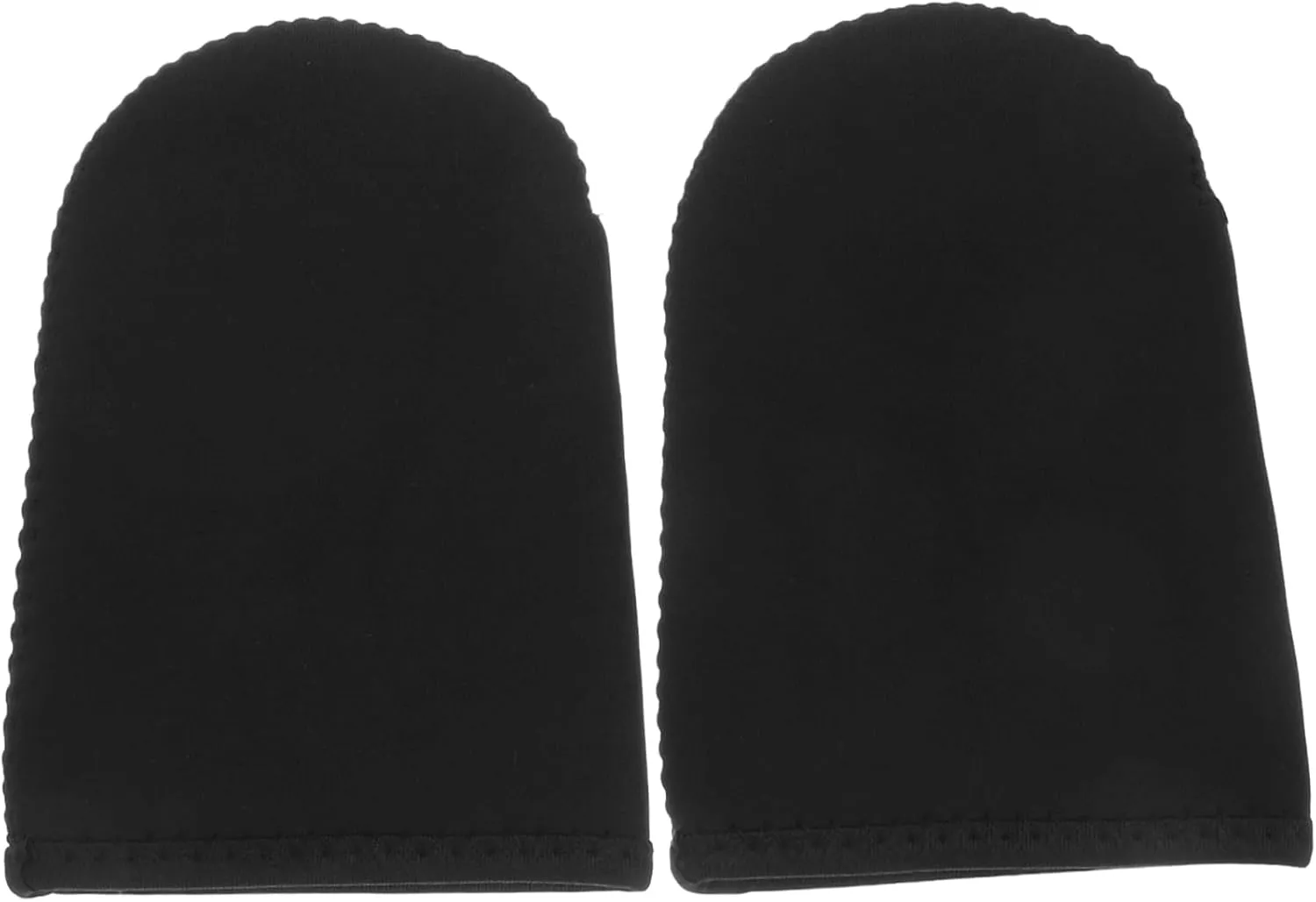 2pcs Toe Protector Insulated Boot Covers Cycling Shoe Covers Cold Plunge Bath Boot Ski Cover Cold Plunge Cover Heated Socks for Men Rechargeable Foot Warmer Black Neoprene