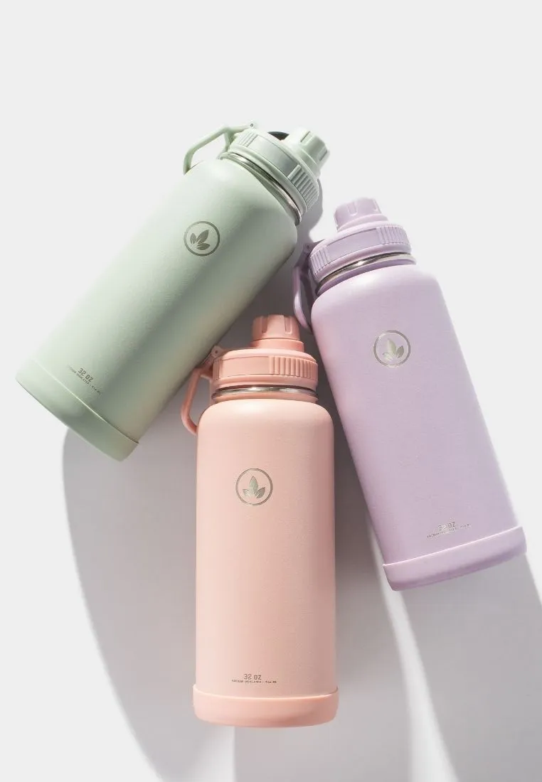 32 oz Aquathermos with Silicone Boot - Insulated Stainless Steel
