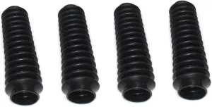 4 Pack Aftermarket Black Shock Absorber Boot Cover