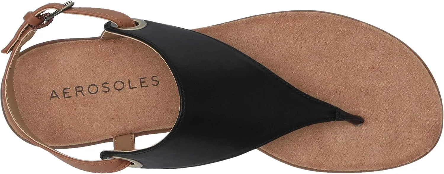 Aerosoles Womens IN CONCHLUSION Flat Sandal