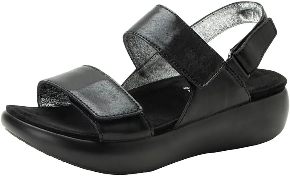 Alegria Womens Bailee Leather Sandal