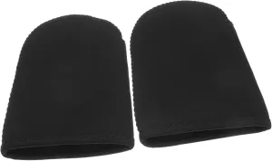 Alipis 2pcs Toe Protector Heated Foot Warmer Thermal Foot Toe Caps Socks for Winter Cycling Toe Covers Cold Plunge Cover Bath Toe Covers Toe Warmers Cold Plunge Booties Black Neoprene