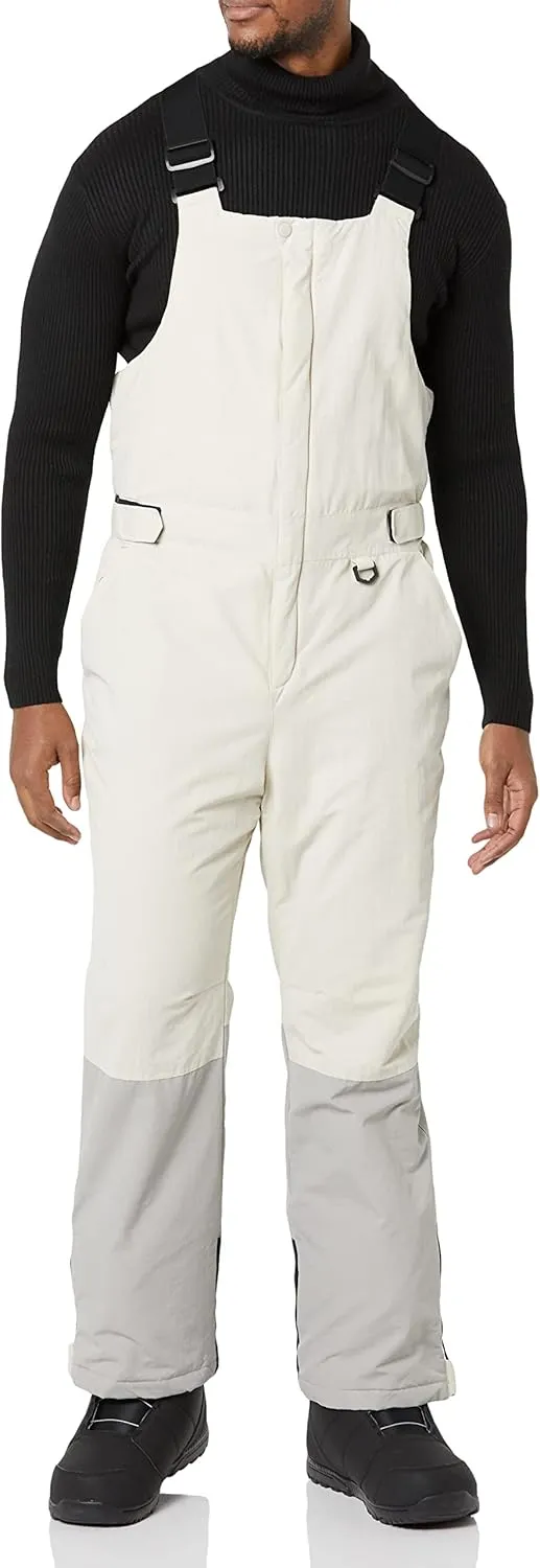 Amazon Essentials Men's Water-Resistant Insulated Snow Bib Overall