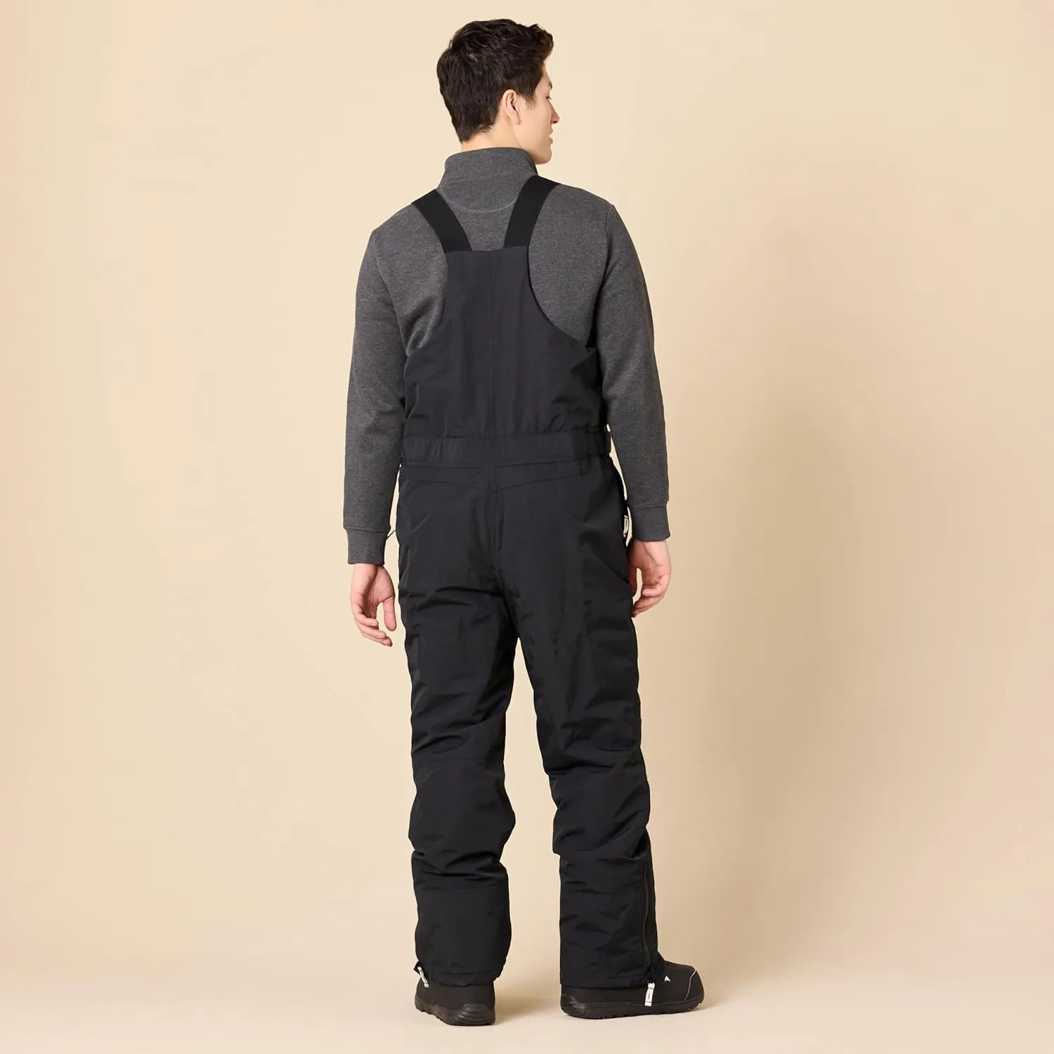 Amazon Essentials Men's Water-Resistant Insulated Snow Bib Overall