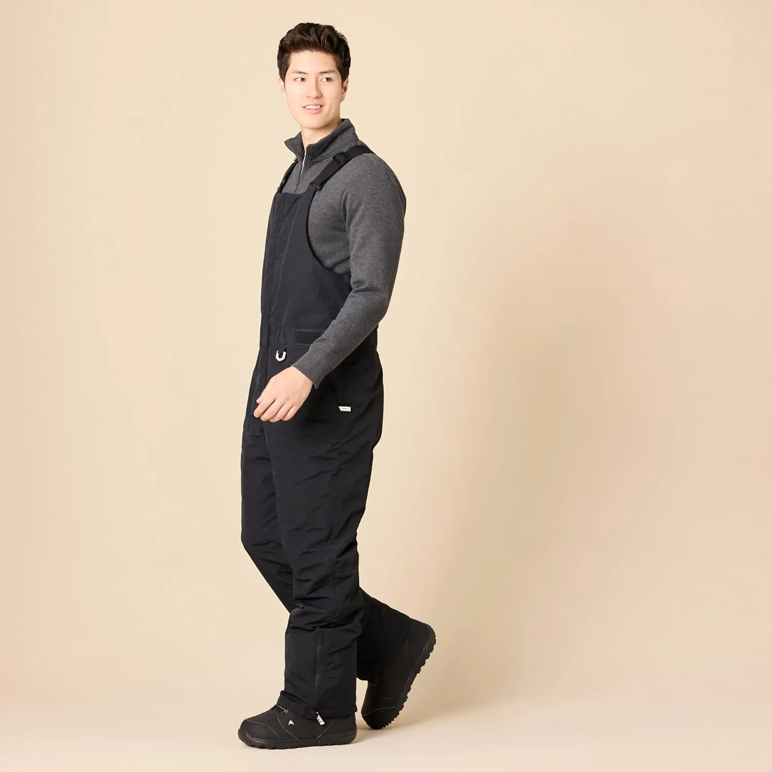 Amazon Essentials Men's Water-Resistant Insulated Snow Bib Overall