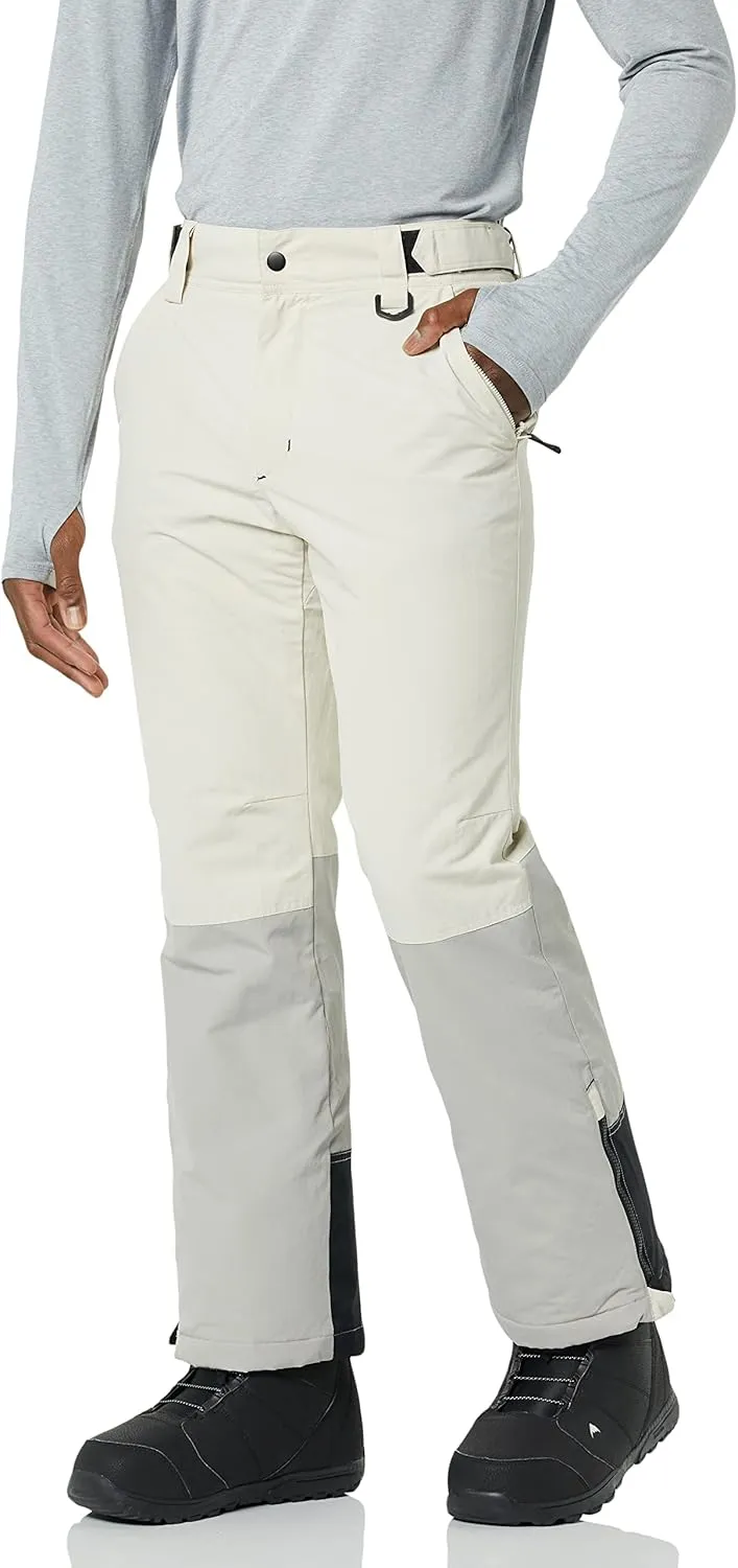 Amazon Essentials Men's Water-Resistant Insulated Snowboard Ski Snow Pant
