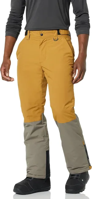 Amazon Essentials Men's Water-Resistant Insulated Snowboard Ski Snow Pant