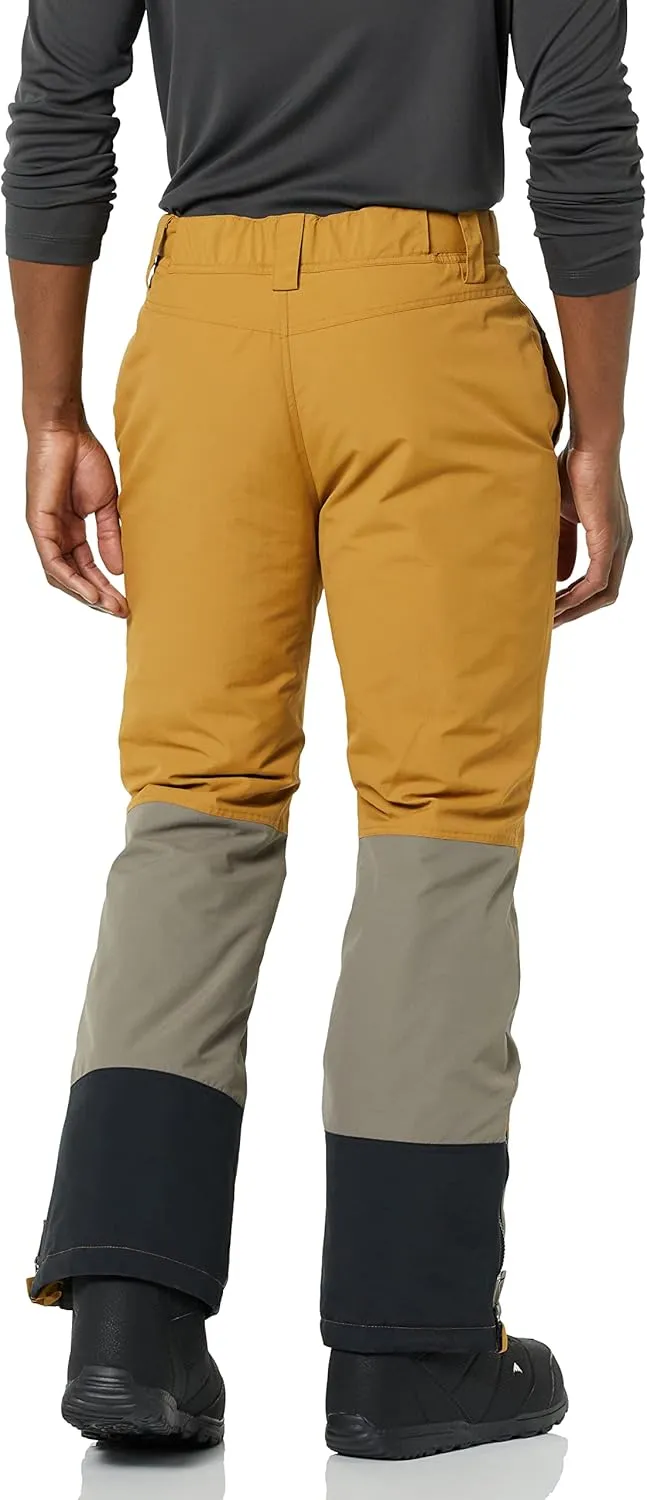 Amazon Essentials Men's Water-Resistant Insulated Snowboard Ski Snow Pant