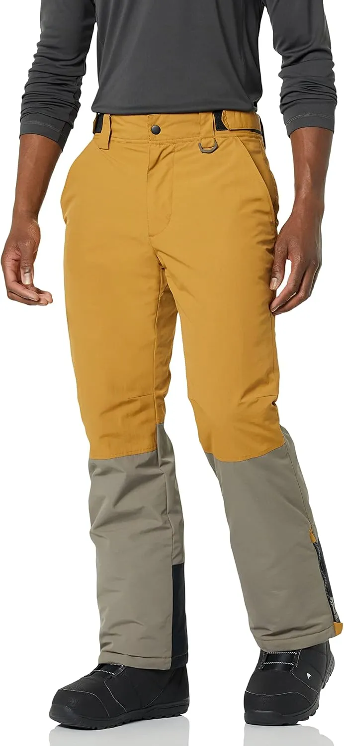 Amazon Essentials Men's Water-Resistant Insulated Snowboard Ski Snow Pant