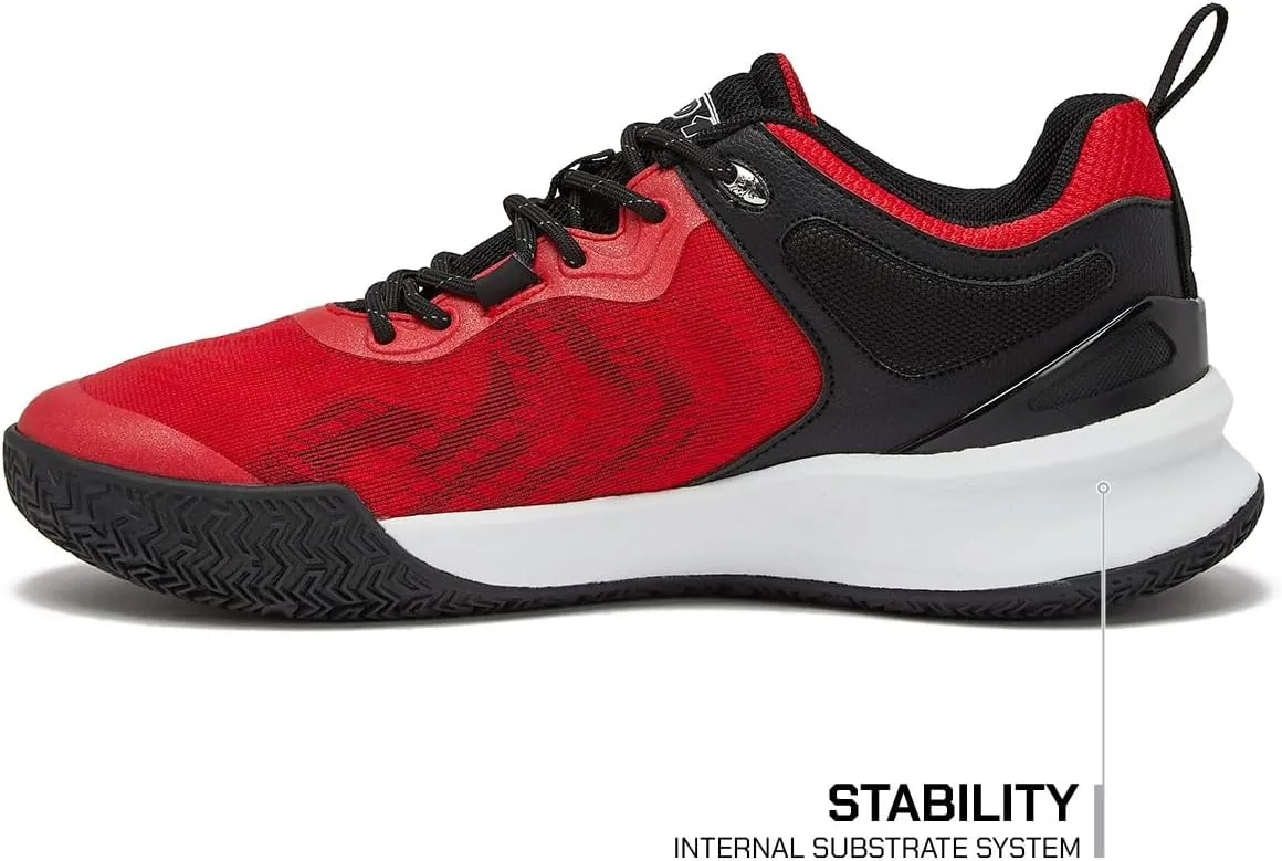 AND1 Prospect Athletic Shoes for Men, Basketball Shoes or Mens Running Sneakers, Red, Black or White Sizes 7 to 16
