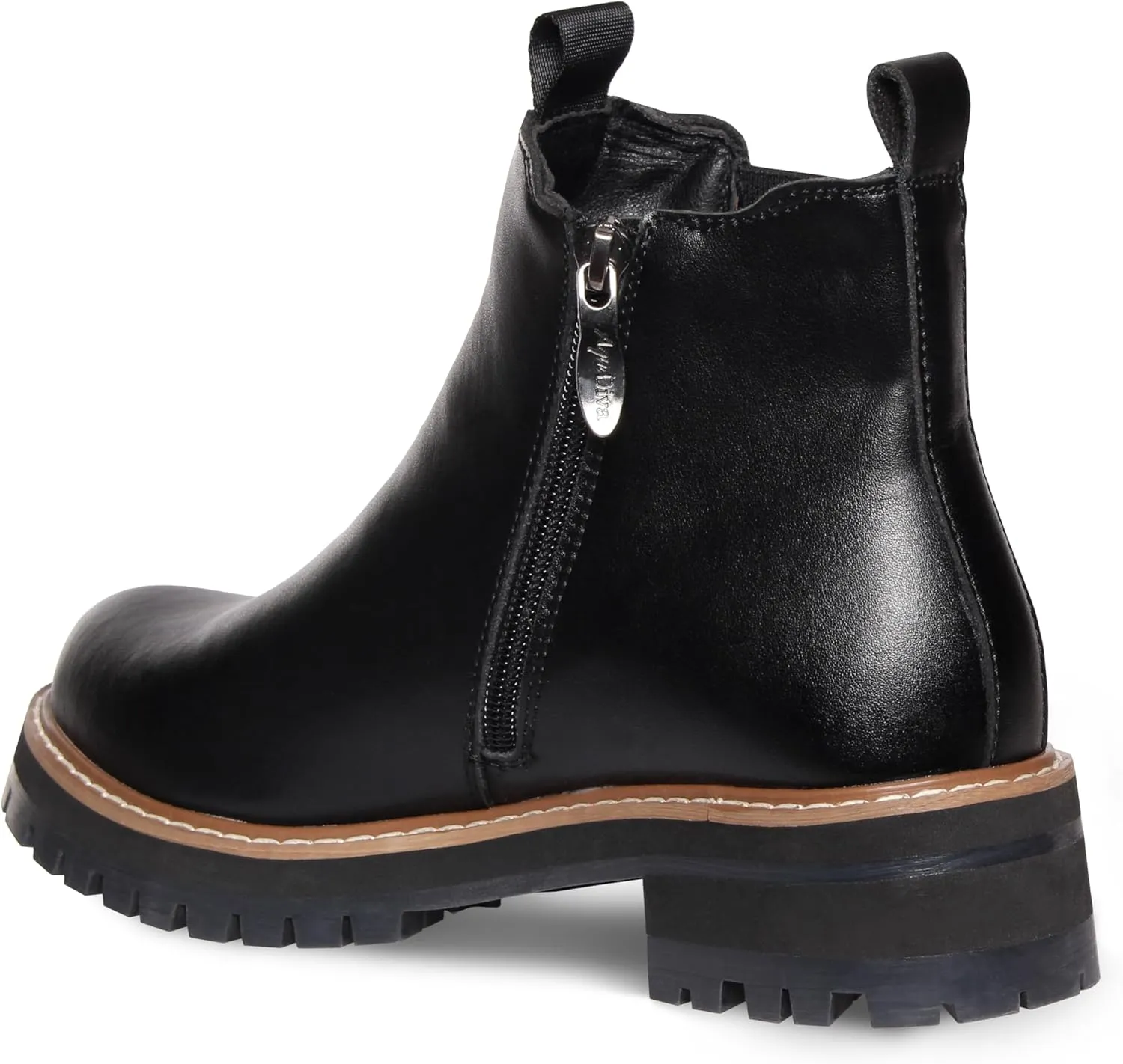 AQUA DIVA Savannah Women's White Waterproof Insulated Chelsea Ankle Boot