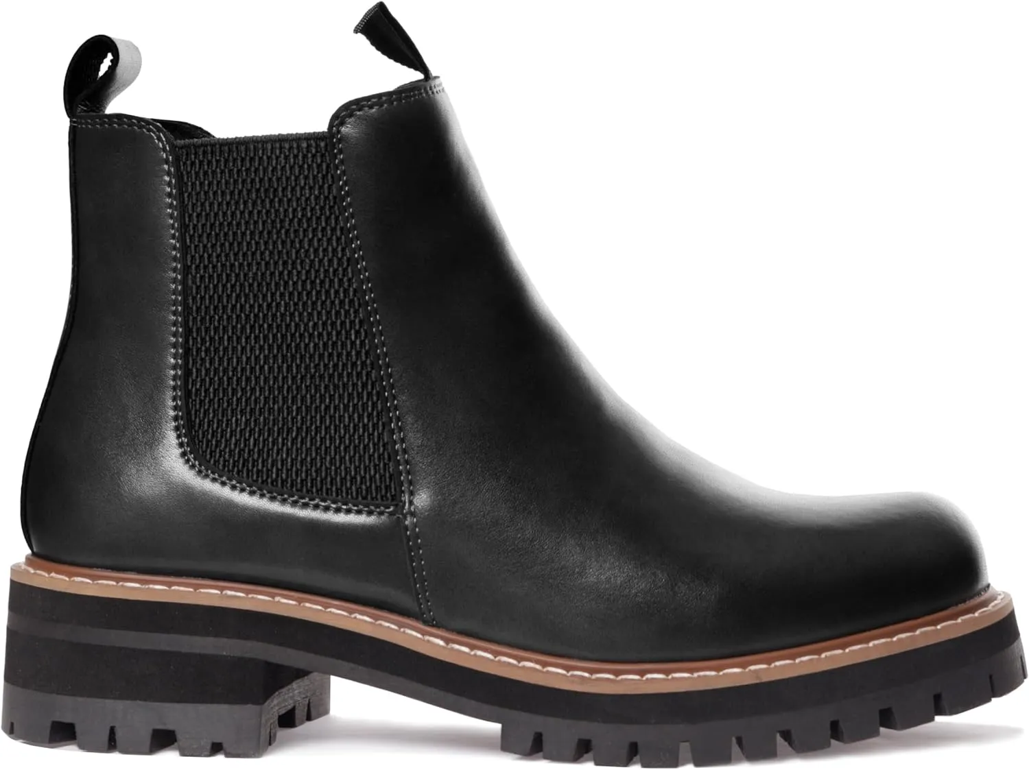 AQUA DIVA Savannah Women's White Waterproof Insulated Chelsea Ankle Boot