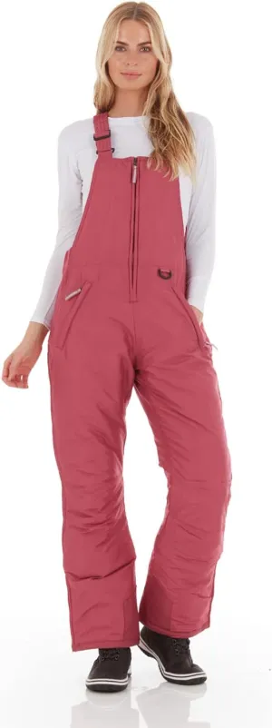 Arctic Quest Womens Ski Snow Bibs Pants Insulated Water Resistant Overalls Snowboarding Winter Waterproof Pants Women