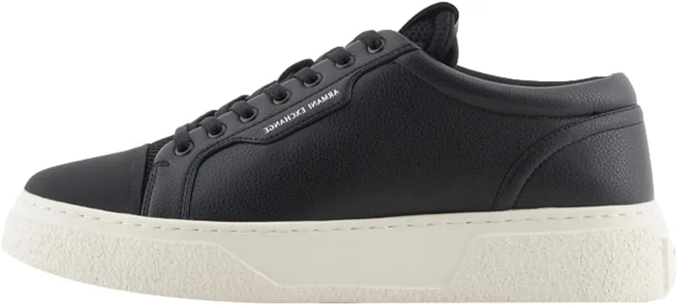 Armani Exchange Men's Classic Lion Clean Sneaker