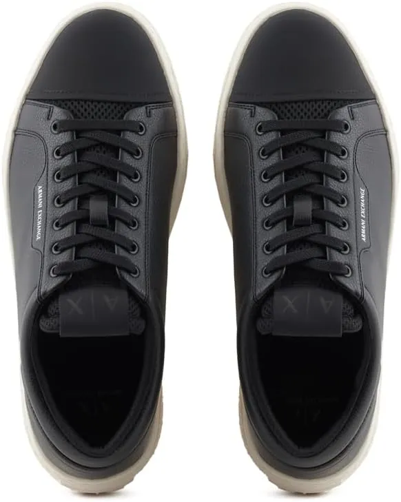 Armani Exchange Men's Classic Lion Clean Sneaker