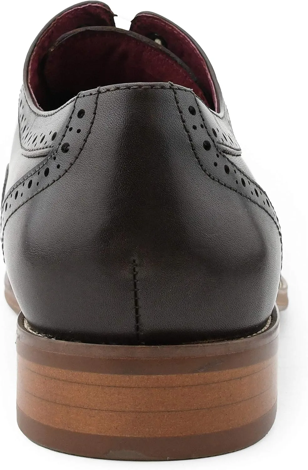 Asher Green AG114 Men's Genuine Leather Oxfords, Cap Toe, Lace Up, Brogue - Teal, Tan, Brown, Green, Grey