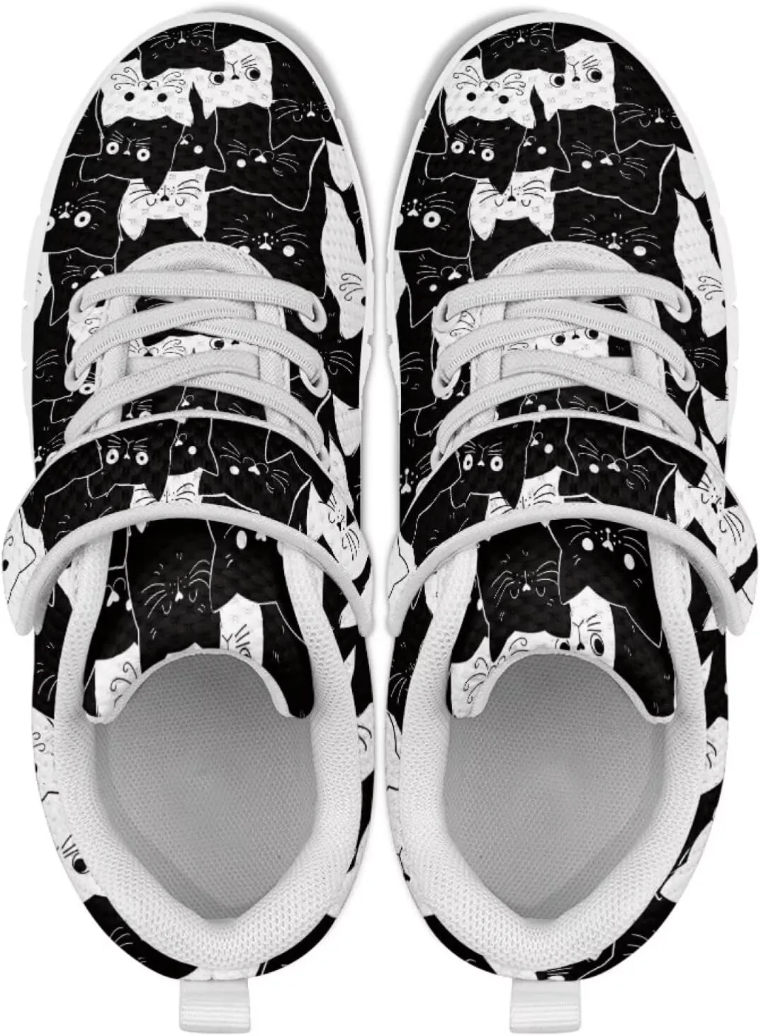 Athletic Sneaker for Boys Girls Casual Hiking Shoes Non Slip Tennis Fitness Walking Strap Sneakers