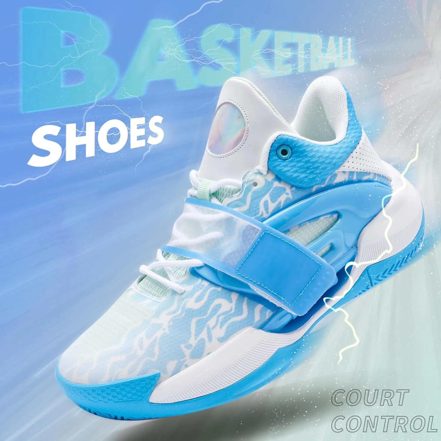 Basketball Shoes for Men Lightweight Durable for Outdoor Sports Training Matches