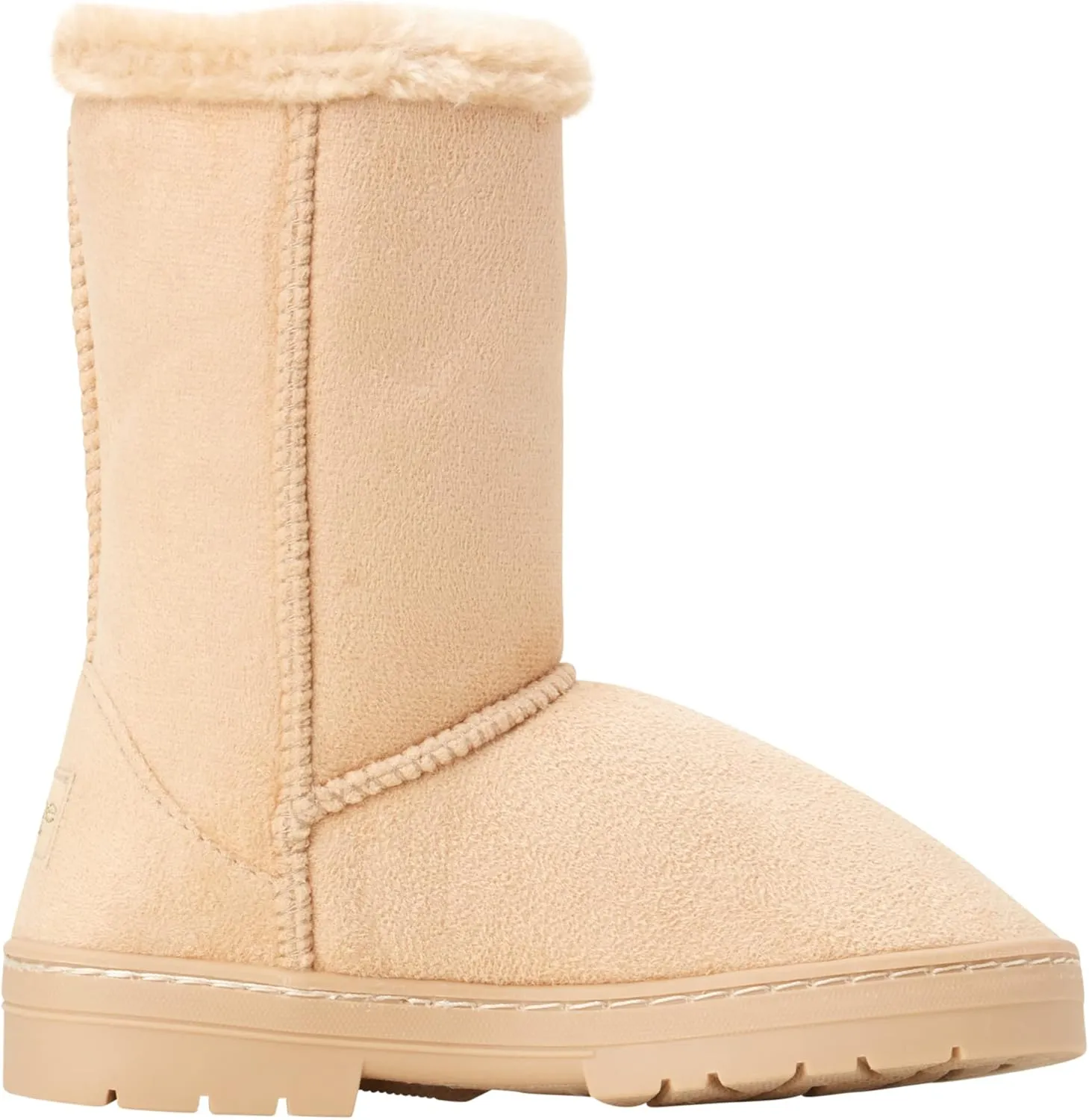 bebe Girl's Fur Lined Winter Boot with Rhinestone Details (Toddler/Little Girl/Big Girl)