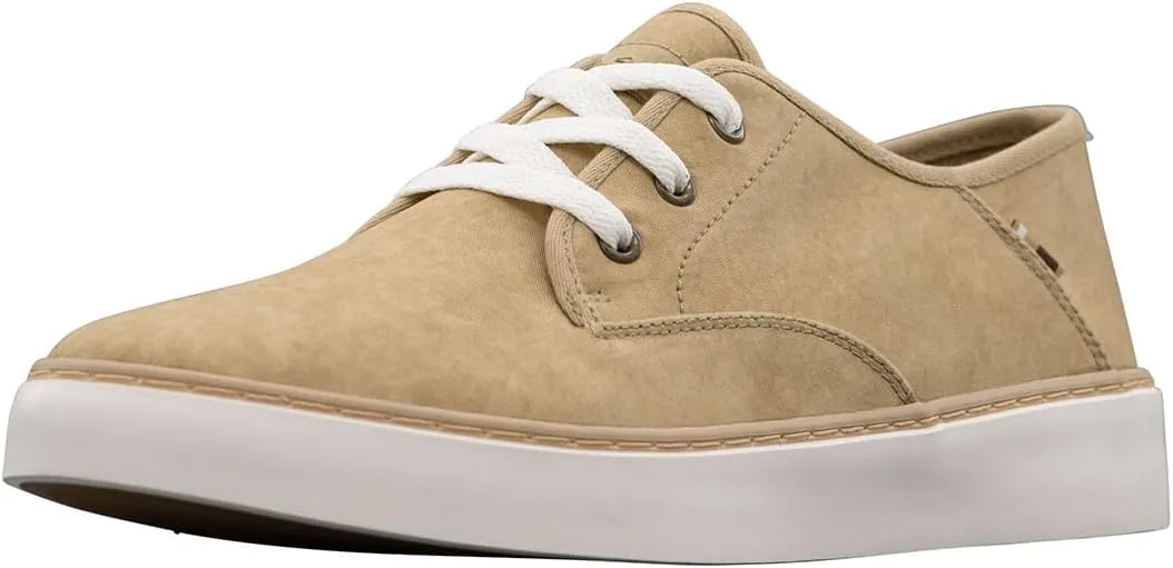 Ben Sherman Mens Camden Lace Up Sneakers Shoes Casual - Beige
