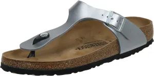 Birkenstock Women's GIzeh Thong Sandal, Silver, 42 M EU/11-11.5 B(M) US