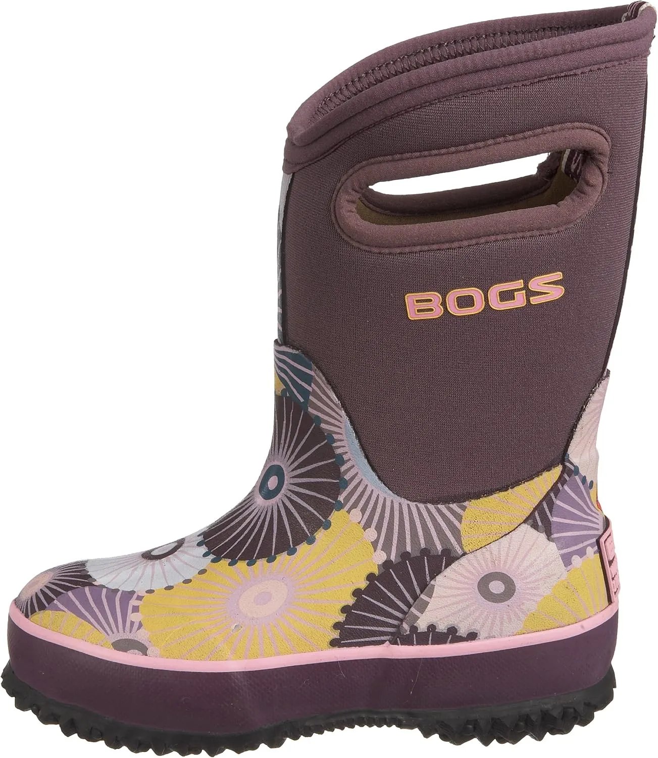 BOGS Unisex-Child Classic High Waterproof Insulated Rubber Neoprene Rain Boot