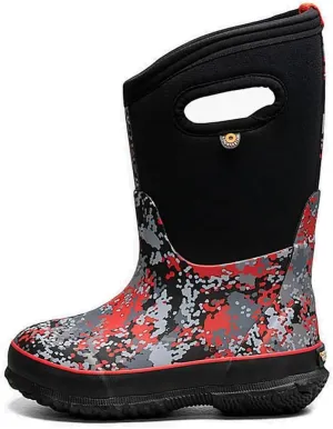 BOGS Unisex-Child Classic High Waterproof Insulated Rubber Neoprene Rain Boot