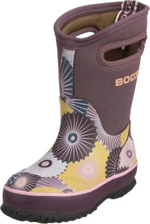 BOGS Unisex-Child Classic High Waterproof Insulated Rubber Neoprene Rain Boot