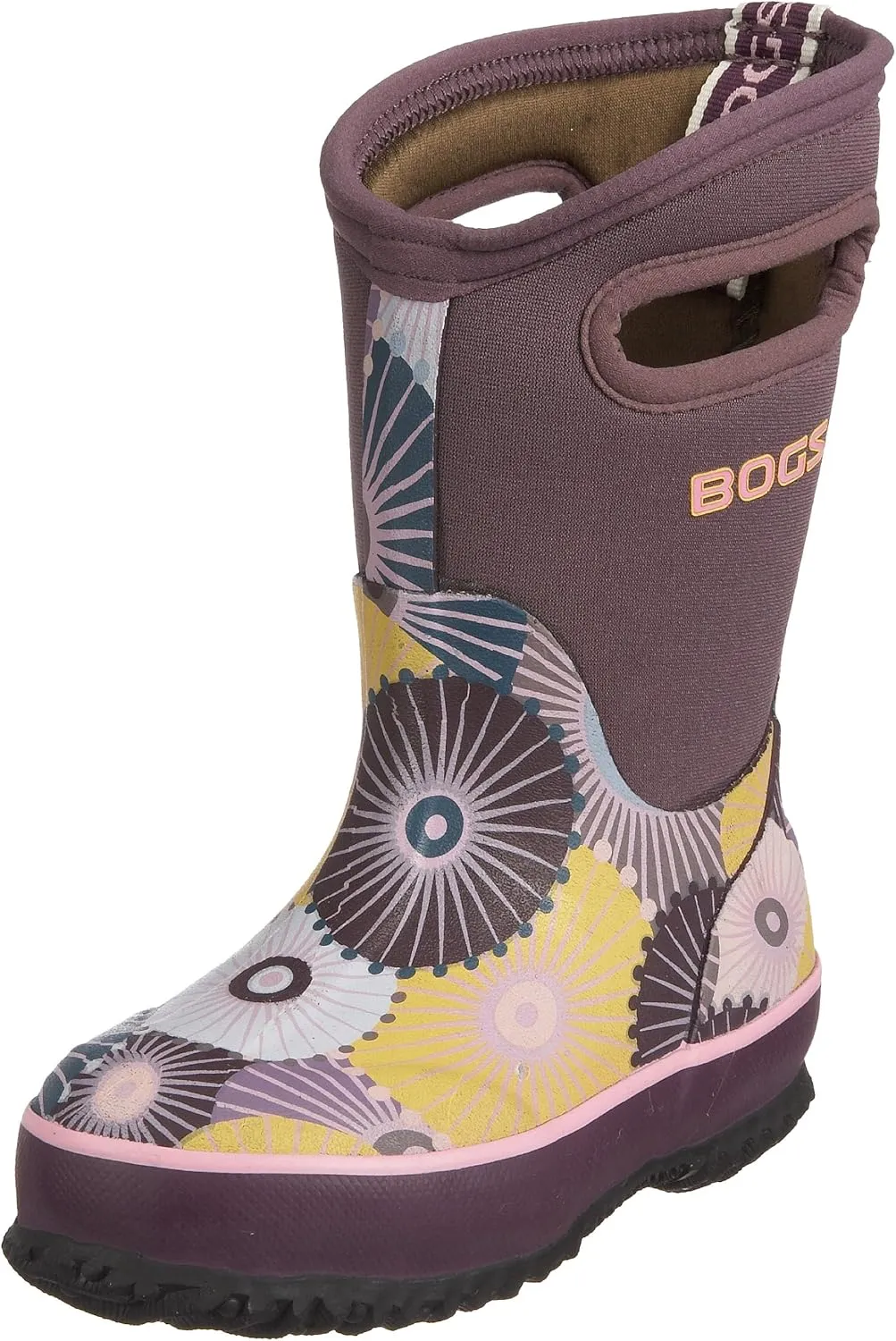 BOGS Unisex-Child Classic High Waterproof Insulated Rubber Neoprene Rain Boot