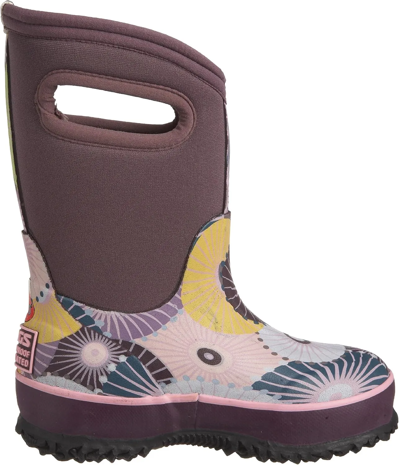 BOGS Unisex-Child Classic High Waterproof Insulated Rubber Neoprene Rain Boot