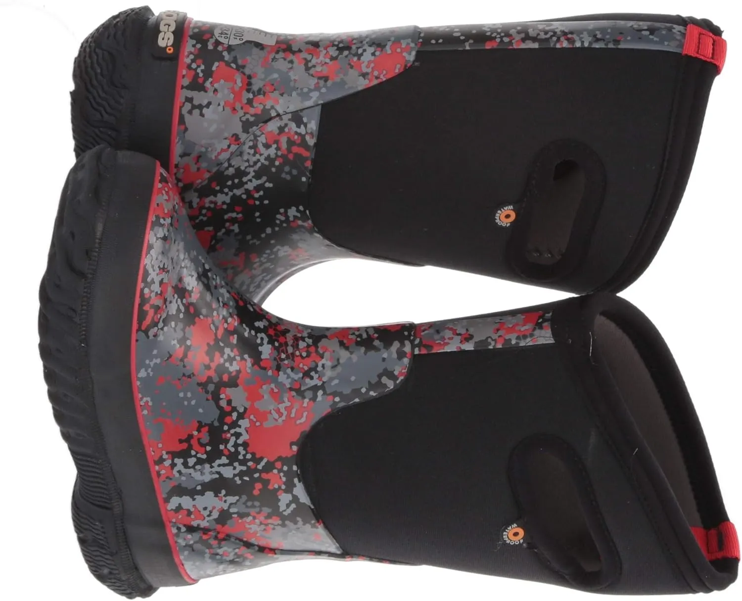BOGS Unisex-Child Classic High Waterproof Insulated Rubber Neoprene Rain Boot