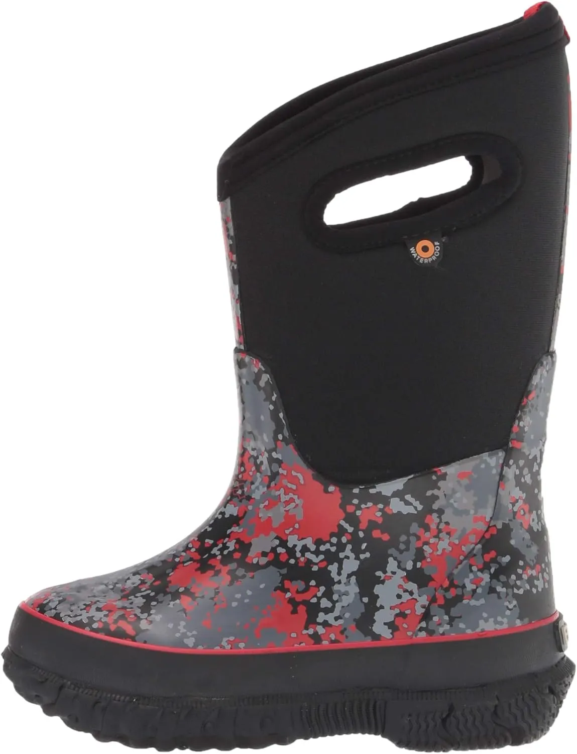 BOGS Unisex-Child Classic High Waterproof Insulated Rubber Neoprene Rain Boot