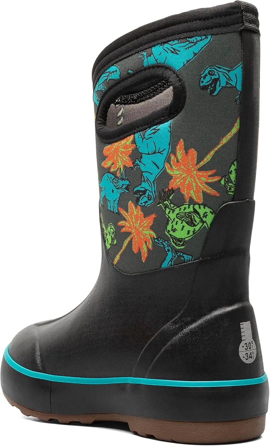 BOGS Unisex-Child Classic Ii Dino Dodo Snow Boot