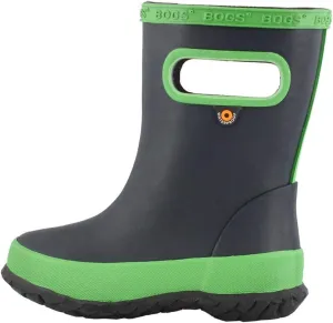 BOGS Unisex-Child Skipper Rubber Waterproof Boys and Girls Rain Boot
