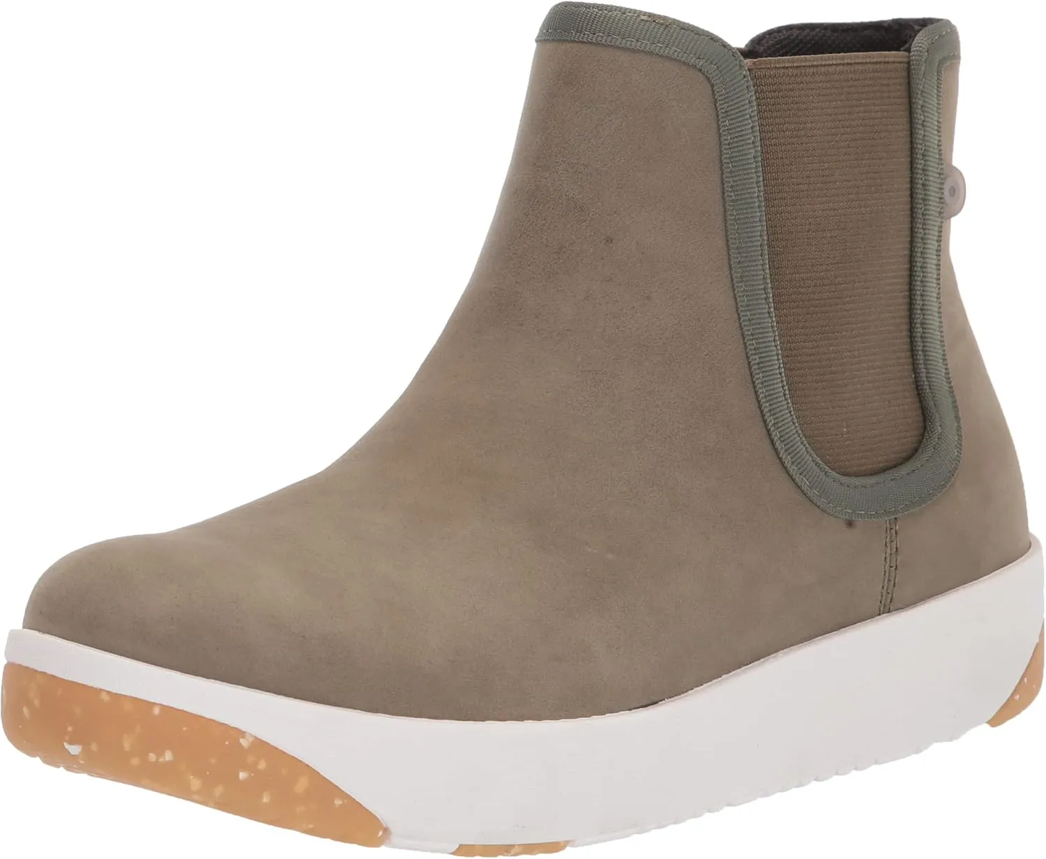 BOGS Women's Kicker Chelsea Leather Boot Snow