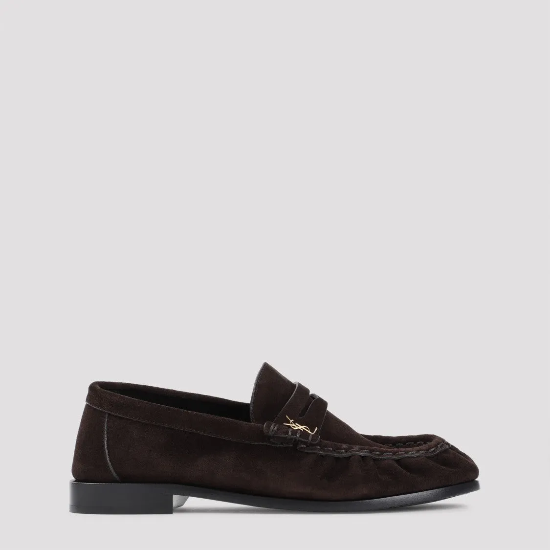 Brown Suede Leather Le Loafer
