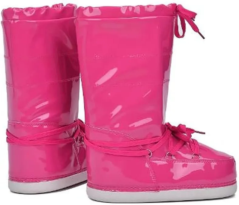 Cape Robbin Puffy Lace Up Mid Calf Cozy Winter Boots