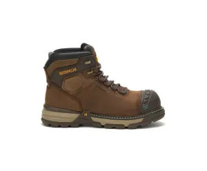Caterpillar Women's Excavator Superlite Waterproof Thinsulate™ Carbon Composite Toe Work Boot Dark Brown