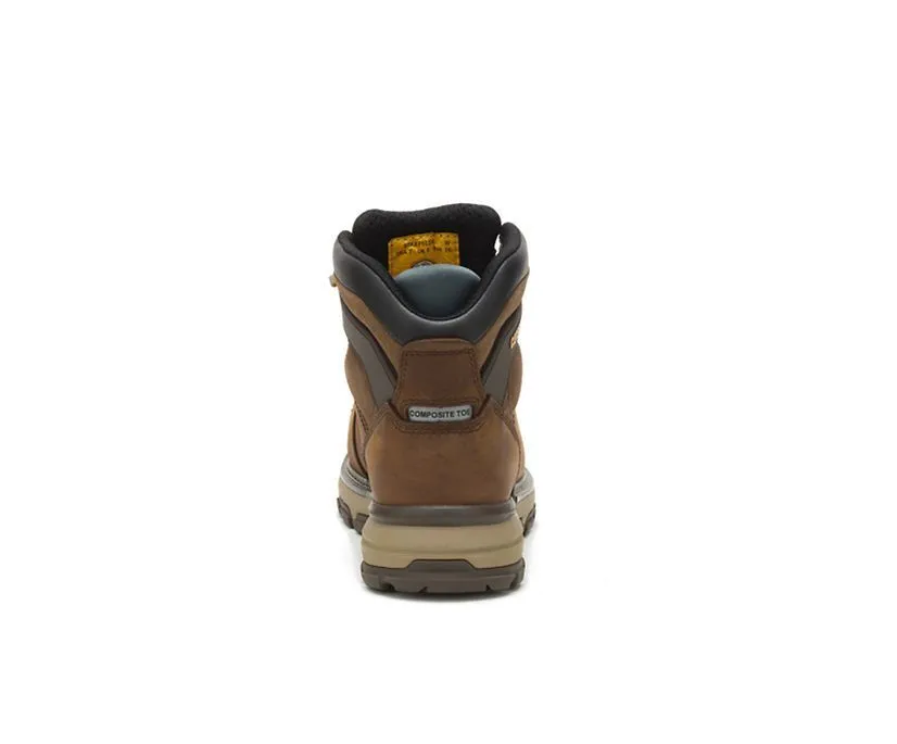 Caterpillar Women's Excavator Superlite Waterproof Thinsulate™ Carbon Composite Toe Work Boot Dark Brown