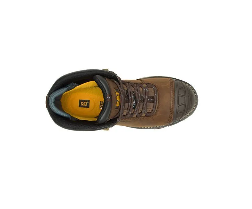Caterpillar Women's Excavator Superlite Waterproof Thinsulate™ Carbon Composite Toe Work Boot Dark Brown