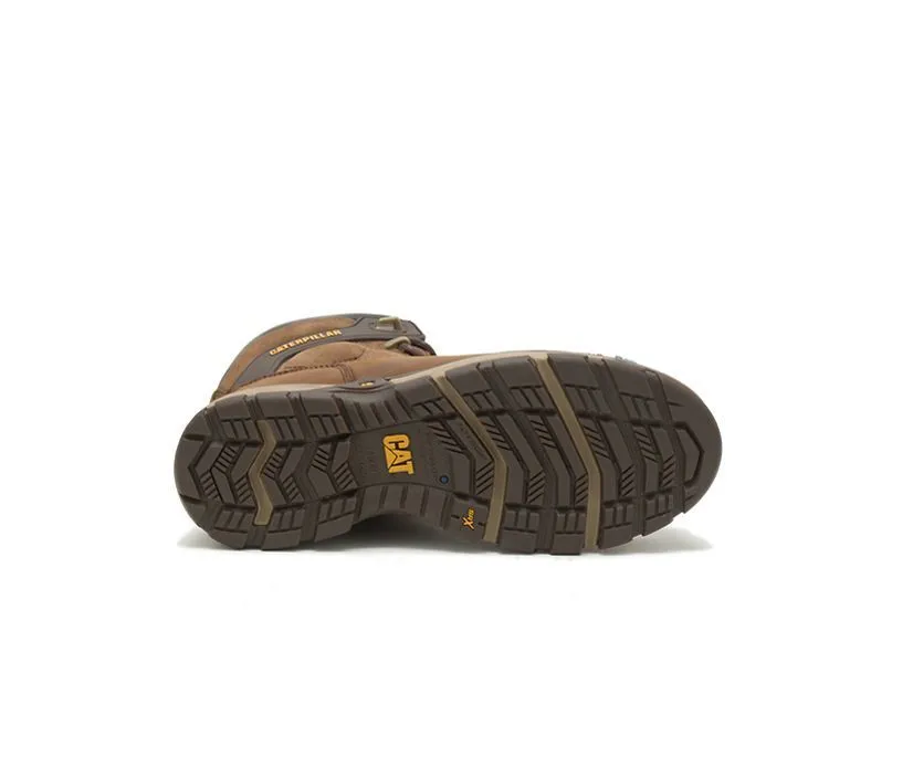Caterpillar Women's Excavator Superlite Waterproof Thinsulate™ Carbon Composite Toe Work Boot Dark Brown