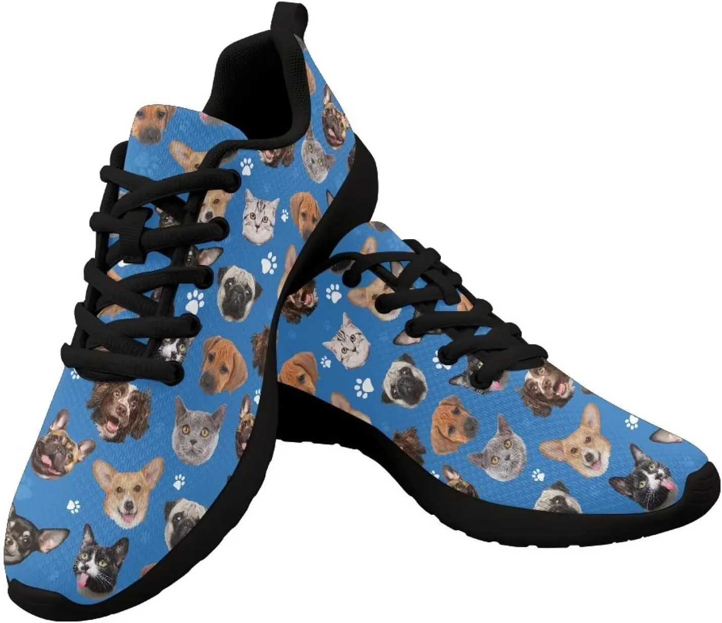 chaqlin Fashion Running Shoes Fashion Men's Mesh Trainers Working Travel Comfort Gym Fitness Sneakers