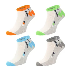 Chili Lifestyle SUMMER COLOR Sneaker Socken 4 Paar Baumwolle Weichbund
