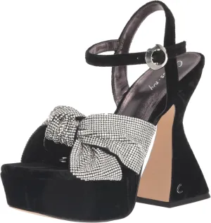 Circus NY by Sam Edelman Women's Audrea Heeled Sandal, Black Jewel, 7.5