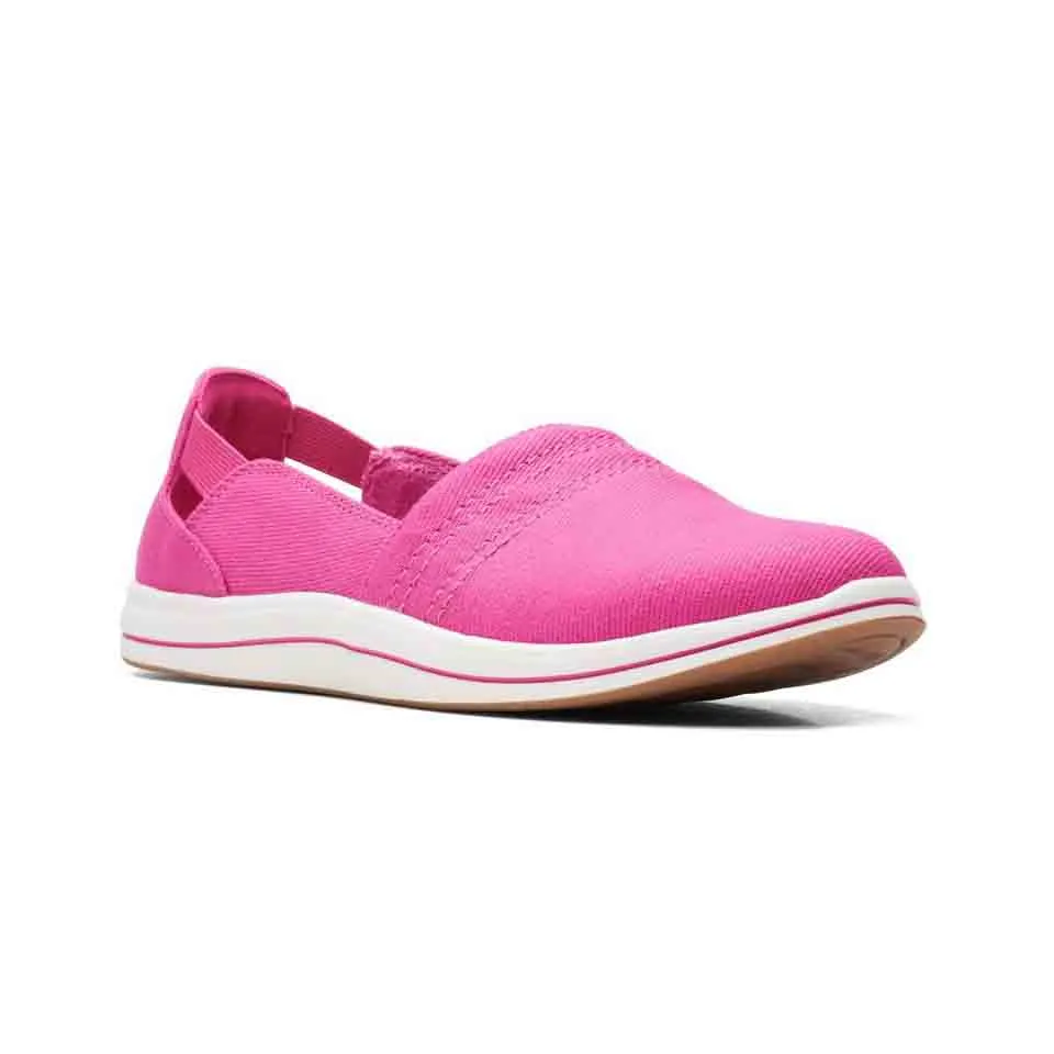 Clarks Women's Breeze Step II Fuchsia Textile | Blue Interest