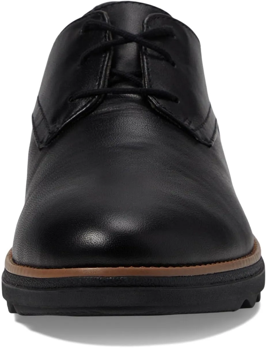 Clarks Womens Sharon Rae Lace-Up Leather Oxfords